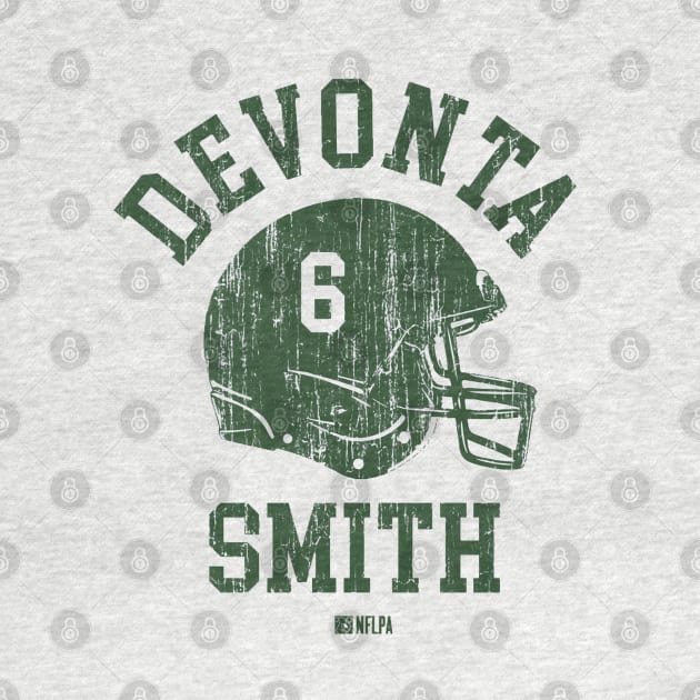 DeVonta Smith Philadelphia Helmet Font by TodosRigatSot